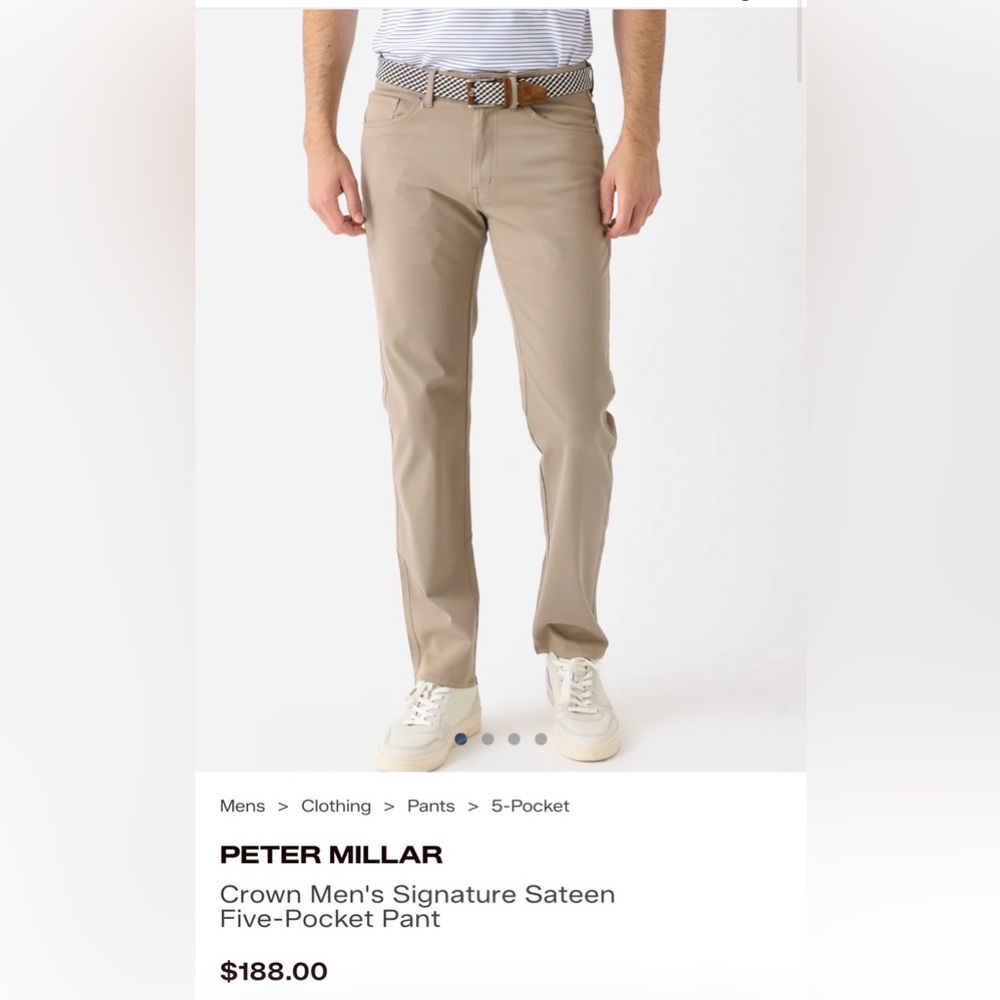 Peter Millar Khaki Chinos